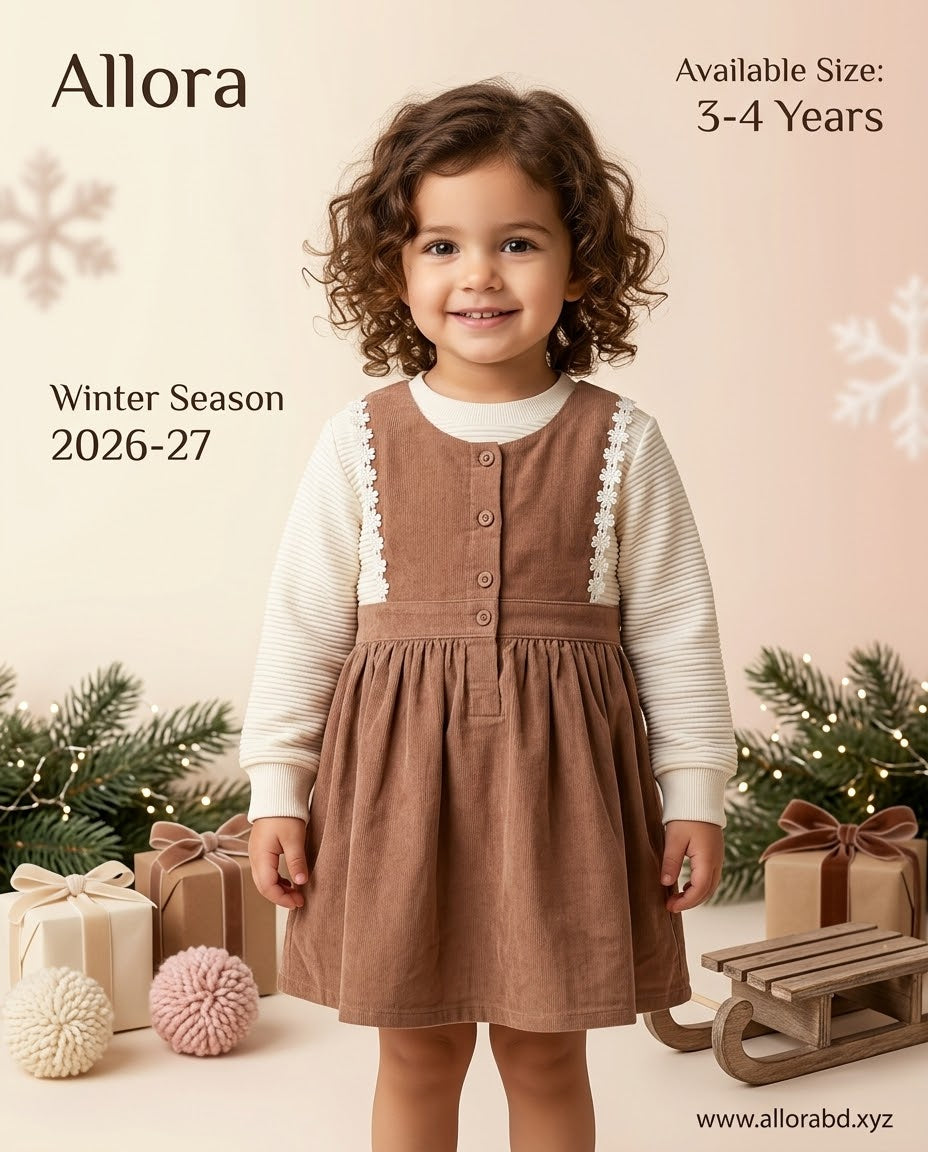 3-4Years baby Girls Imported premium winter top Available In Stock
