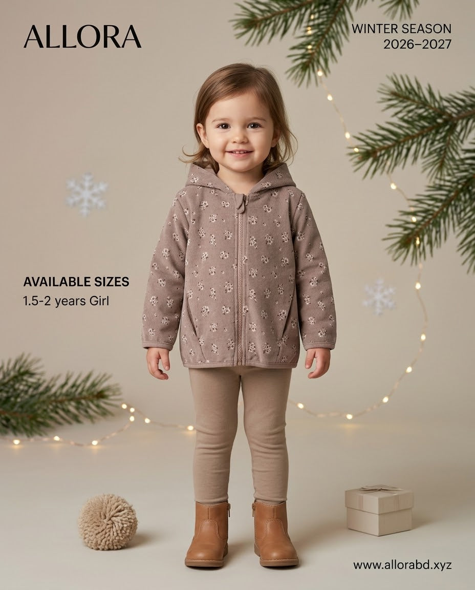 1.5-2 Years LC WAIKIKI GIRLS' HODDIE— Available In Stock