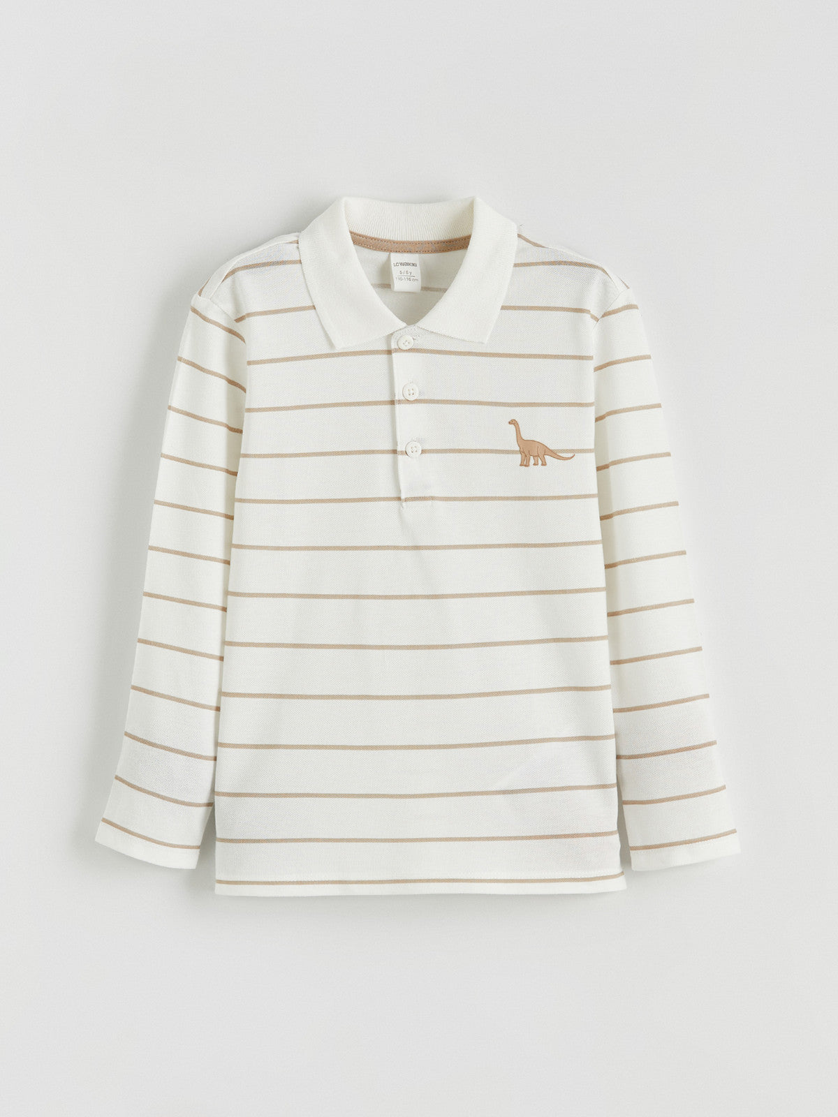 3-4 Years LCW Kids Polo Neck Striped Boys'  Available in stock