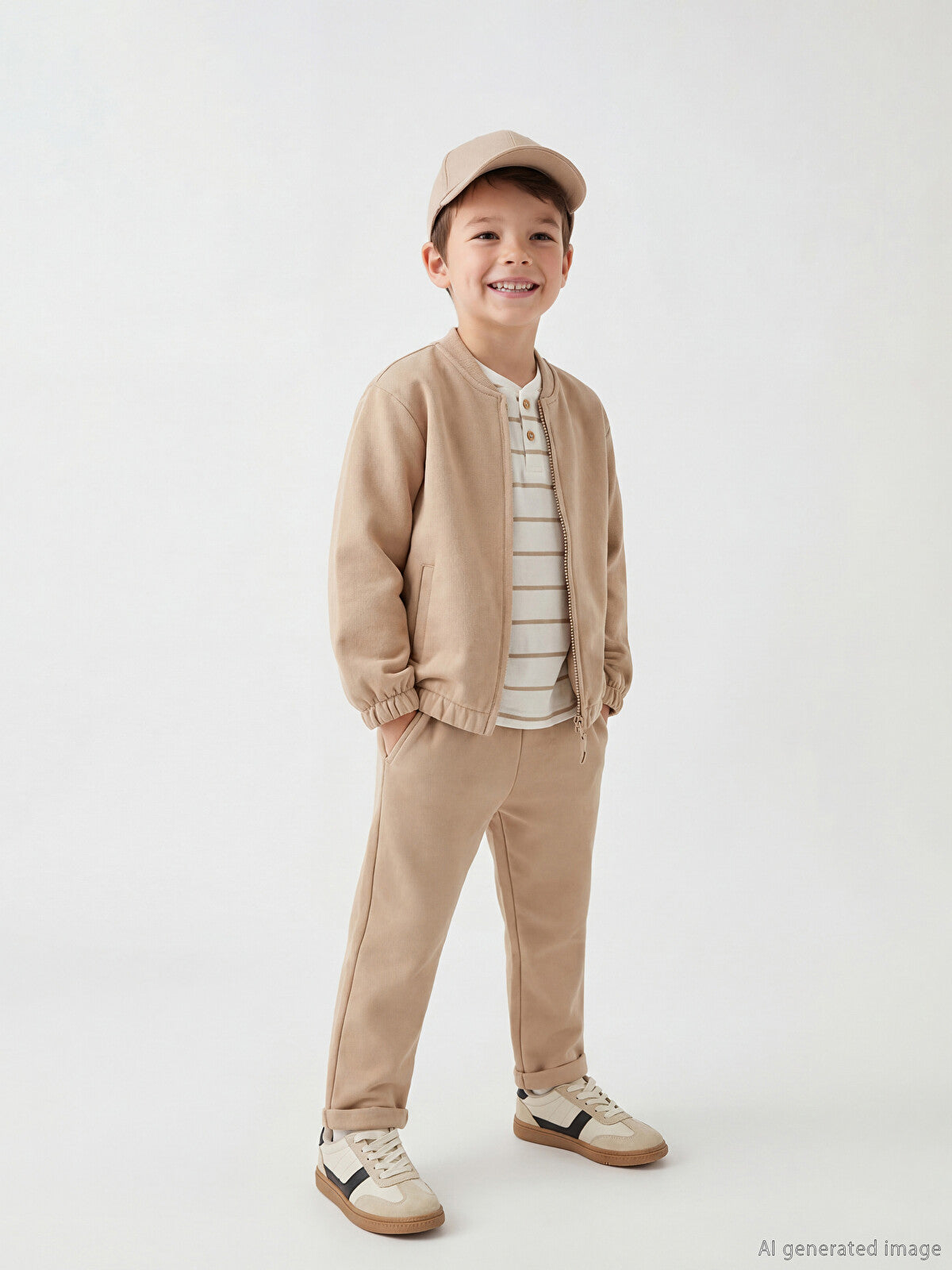 3-4/5-6 Years LCW kids Printed Sweatshirt & Trouser Set Available in stock