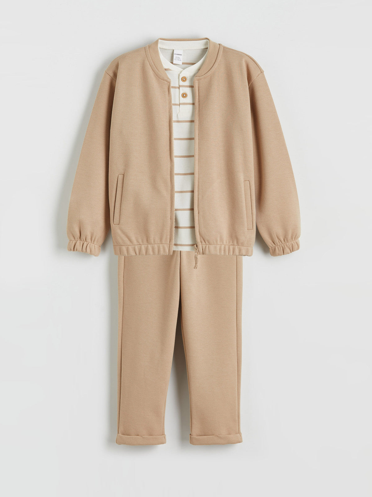 3-4/5-6 Years LCW kids Printed Sweatshirt & Trouser Set Available in stock