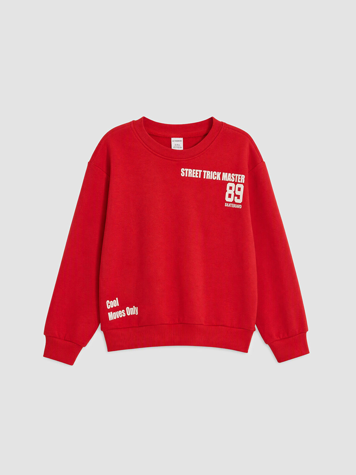 3-4/5-6 Years LCW kids Printed Sweatshirt & Trouser Set Available in stock