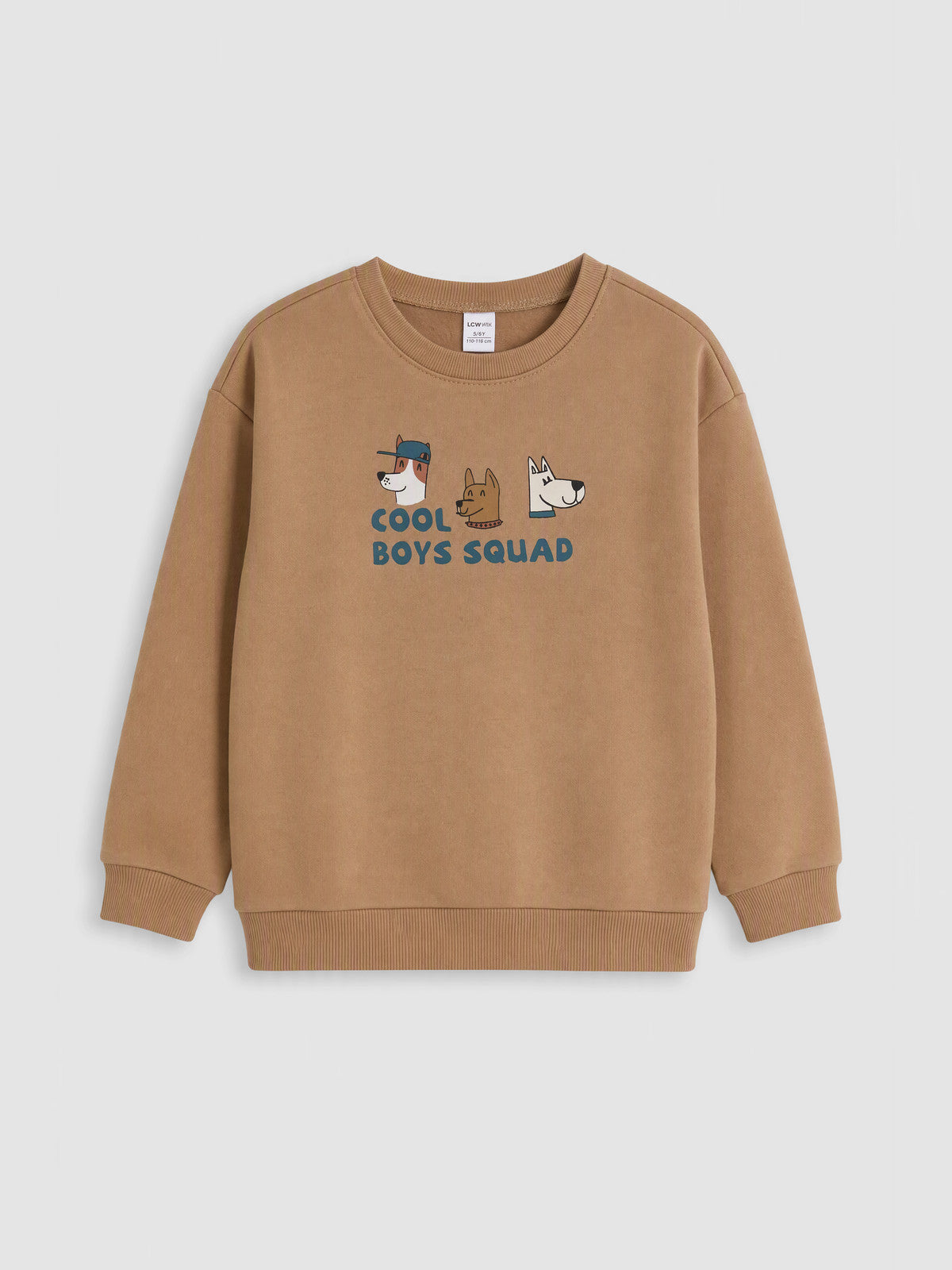 3-4 Years LCwaikiki kids Printed Sweatshirt & Trouser Set for Boys' Available in stock
