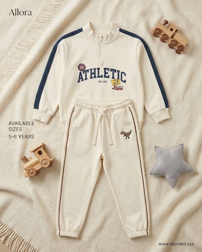 5-6 Years LCwaikiki kids Printed Sweatshirt & Trouser Set for Boys' Available in stock