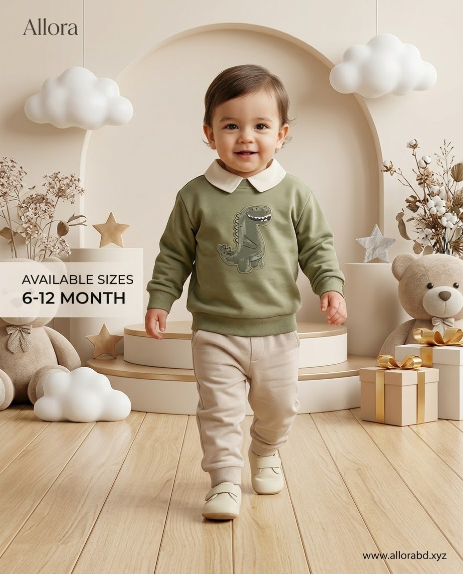 6-12 Month LCwaikiki kids Printed Sweatshirt  Available in stock