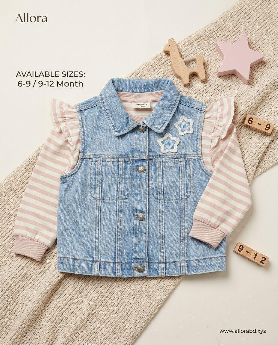 6-9/9-12 Month New born own Dress Available in stock