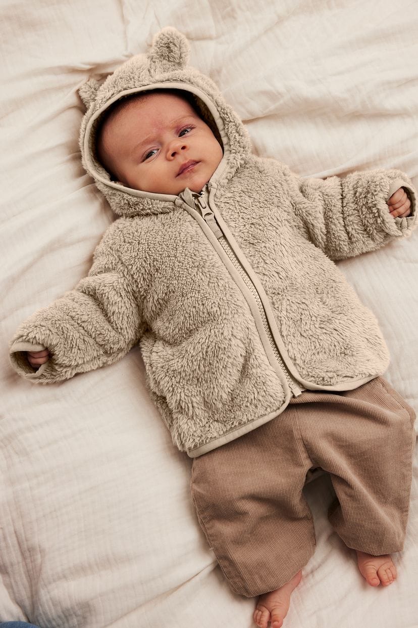 0-12 Month New born baby Pilé jacket Available in stock