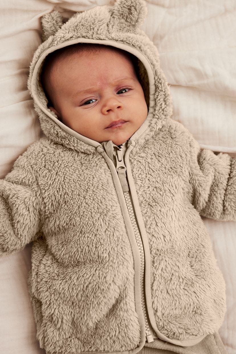 0-12 Month New born baby Pilé jacket Available in stock