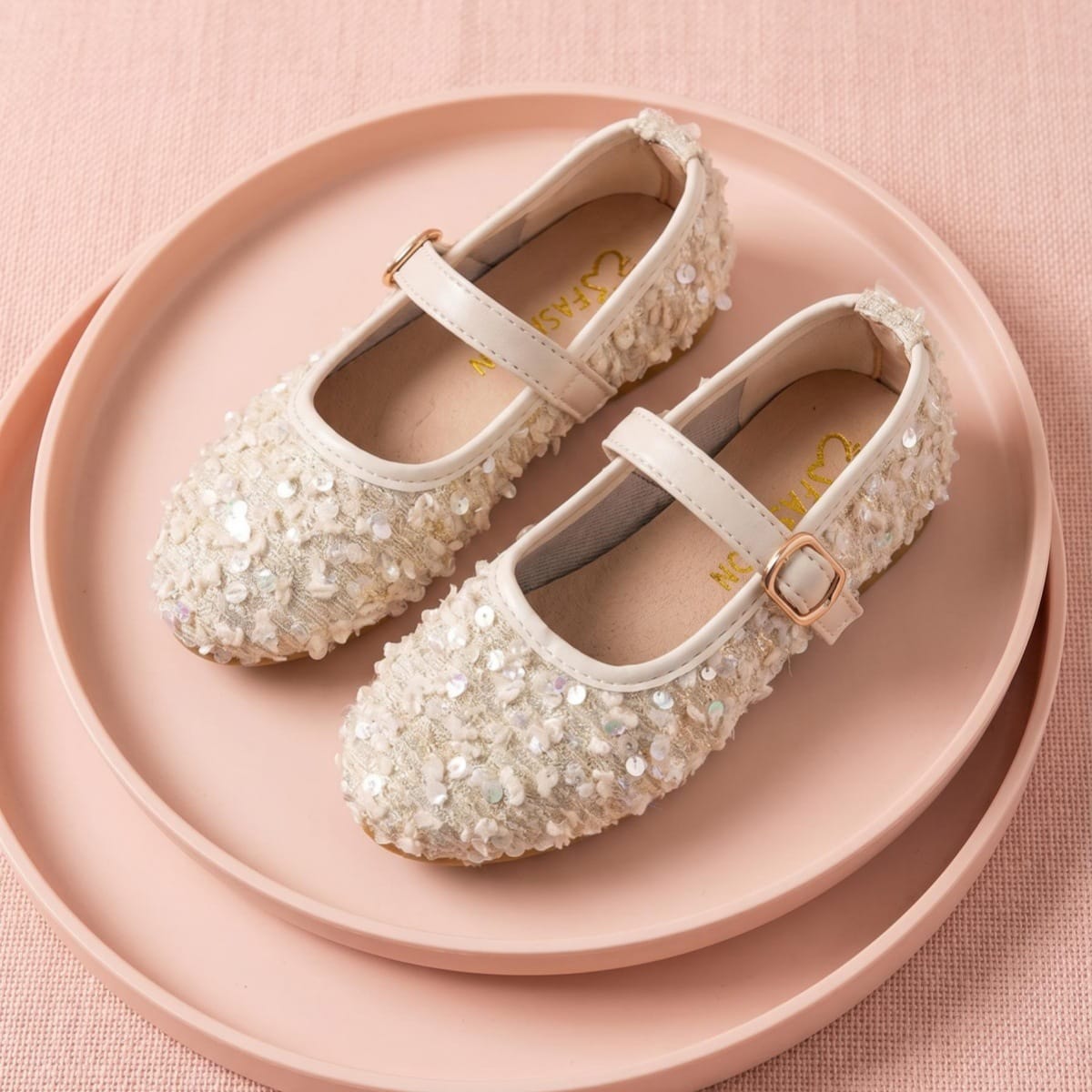 Girls' Lace Mary Jane Shoes