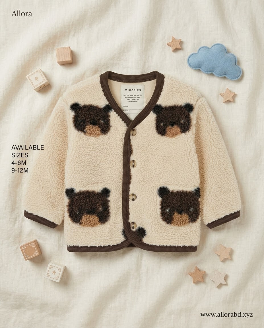 4-6/9-12 Month Minories IN PILE - Fleece jacket - Available
