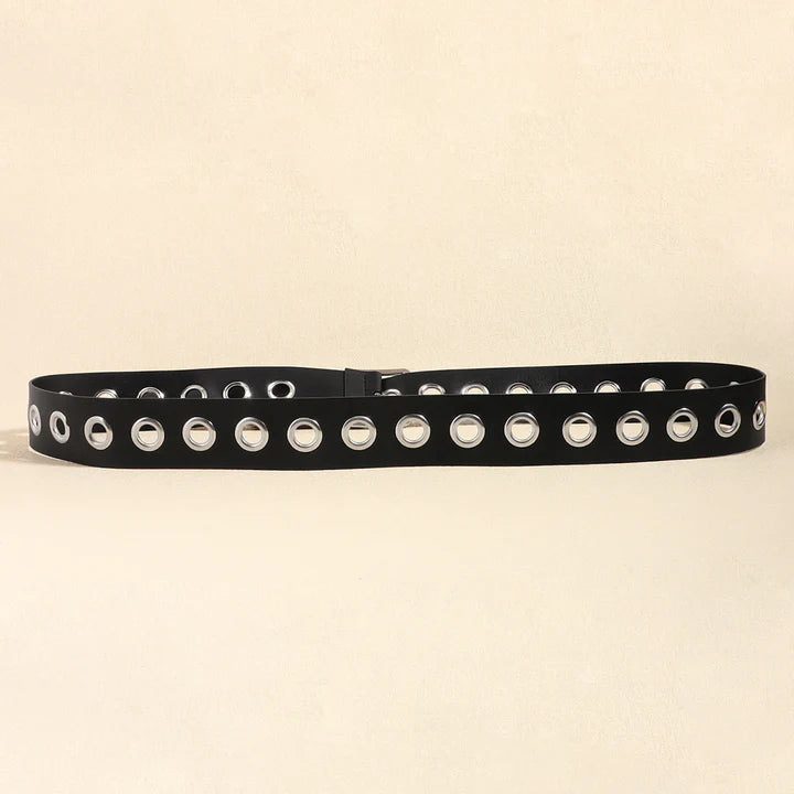 Men And Women Fashion Hollow Belt Personality Punk Style PU Soft Belt Jeans Hip Hop AccessoriesLace Triangular Hair Scarf Headband Square Headscarf Hairband Turban Bandage Bandana Headband Women Headwarp Hair Accessories (Copy)