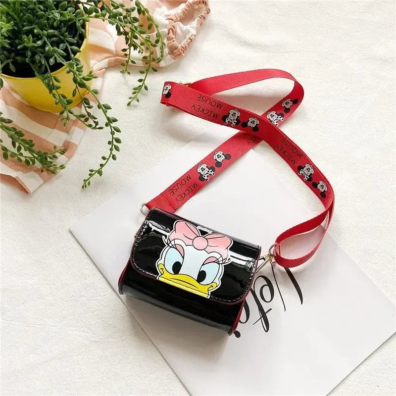 Cartoon Women's Bag Mickey Mouse Pictures Shoulder Bags Cute Girl Messenger Bag Coin Purse Fashion Anime Women Bags Gifts