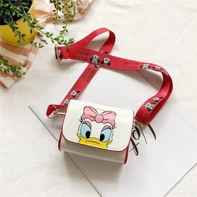 Cartoon Women's Bag Mickey Mouse Pictures Shoulder Bags Cute Girl Messenger Bag Coin Purse Fashion Anime Women Bags Gifts