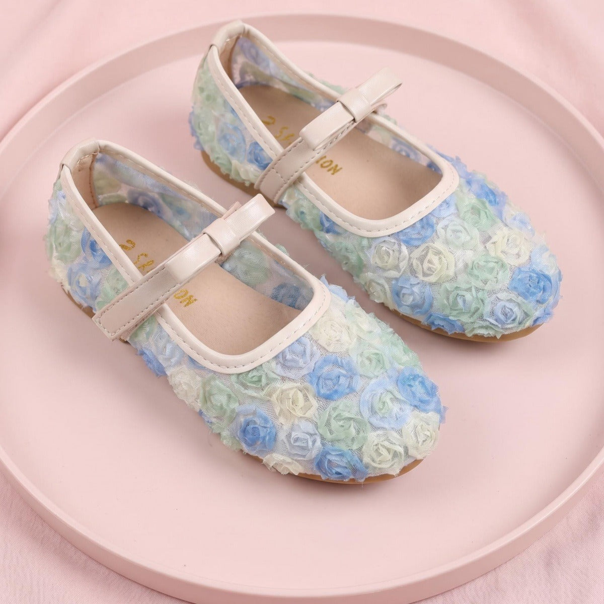 Girls' Lace Mary Jane Shoes