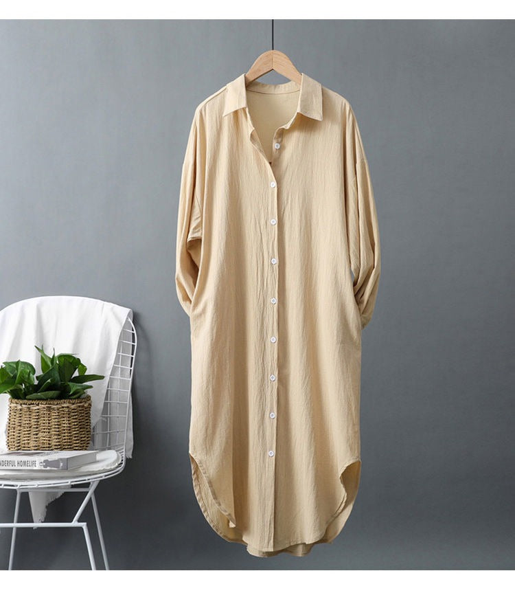 Women's Spring and Autumn New Fashion Korean Style Solid Color