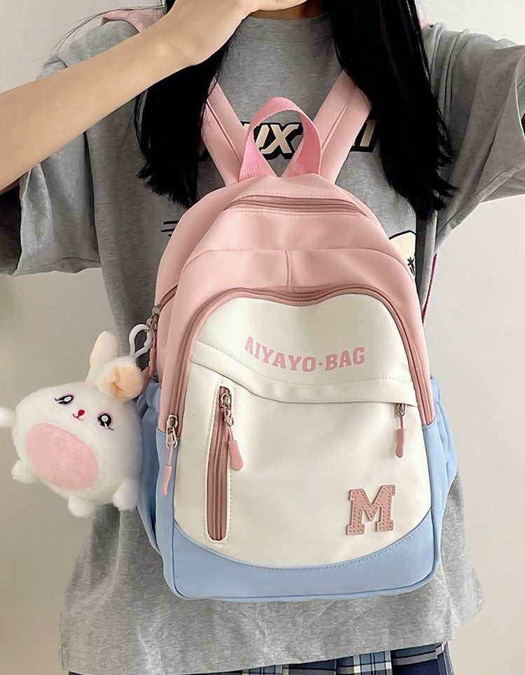 Study Backpack, Small Backpack for Children, Travel Backpack for Girls, Elementary School Students, Spring Outing, Lightweight