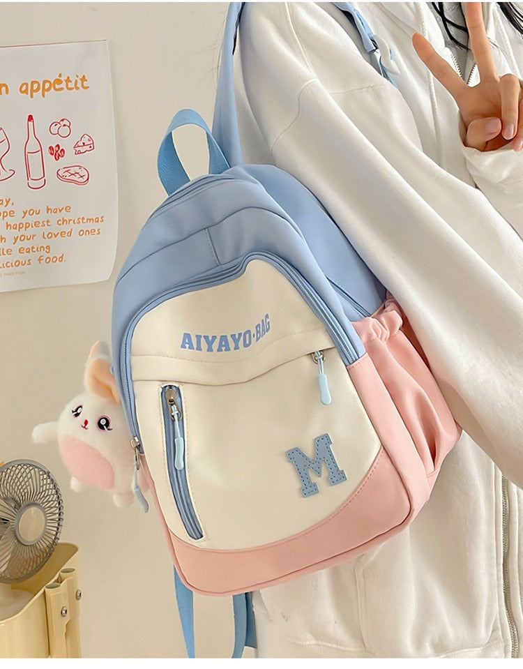 Study Backpack, Small Backpack for Children, Travel Backpack for Girls, Elementary School Students, Spring Outing, Lightweight