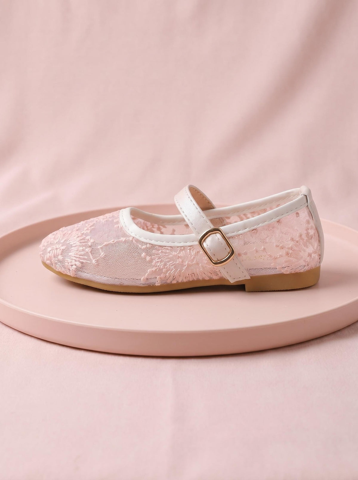 Girls' Lace Mary Jane Shoes