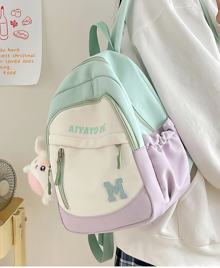 Study Backpack, Small Backpack for Children, Travel Backpack for Girls, Elementary School Students, Spring Outing, Lightweight
