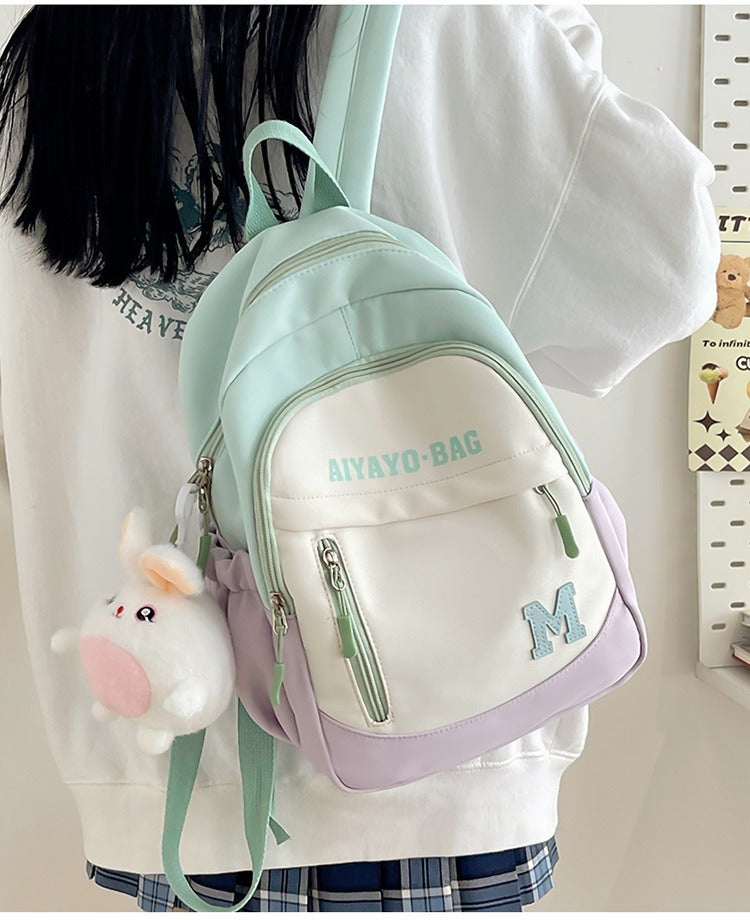 Study Backpack, Small Backpack for Children, Travel Backpack for Girls, Elementary School Students, Spring Outing, Lightweight