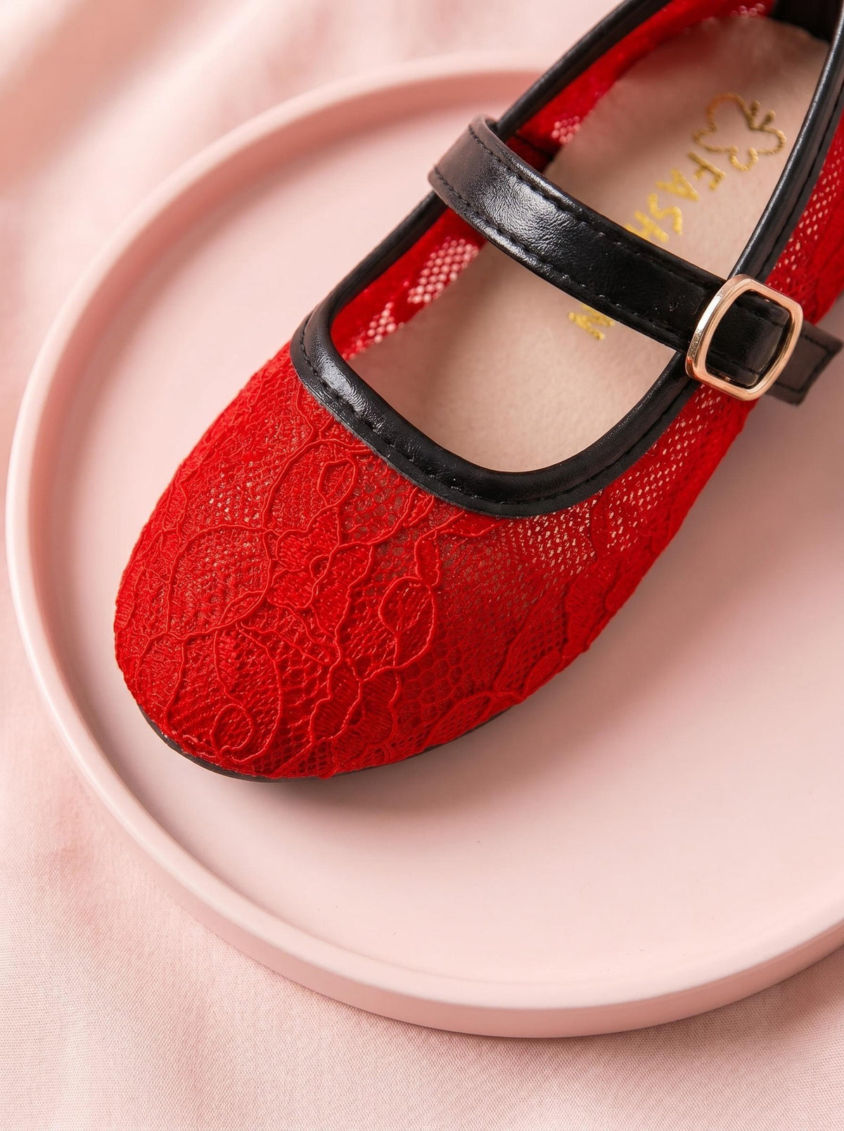 Girls' Lace Mary Jane Shoes