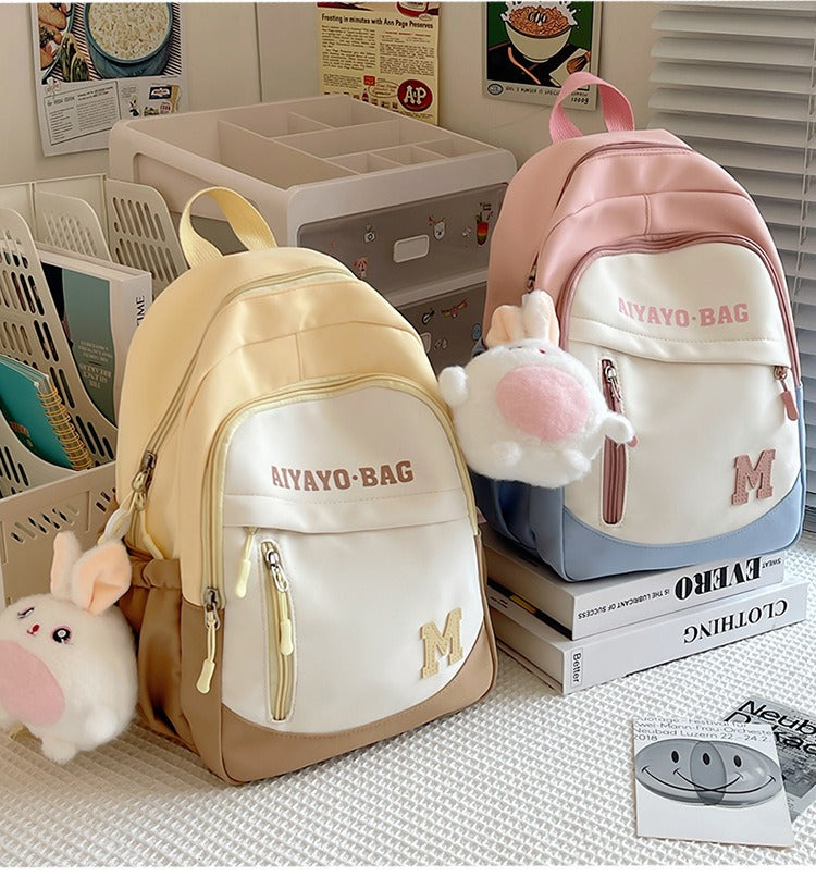 Study Backpack, Small Backpack for Children, Travel Backpack for Girls, Elementary School Students, Spring Outing, Lightweight