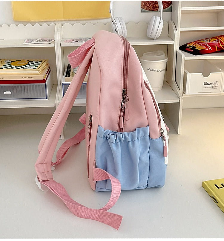 Study Backpack, Small Backpack for Children, Travel Backpack for Girls, Elementary School Students, Spring Outing, Lightweight