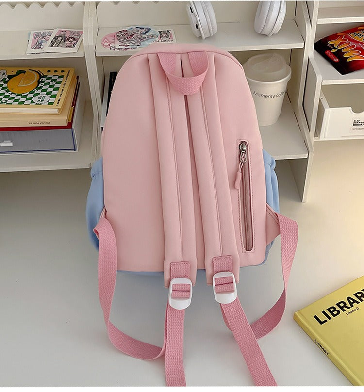 Study Backpack, Small Backpack for Children, Travel Backpack for Girls, Elementary School Students, Spring Outing, Lightweight