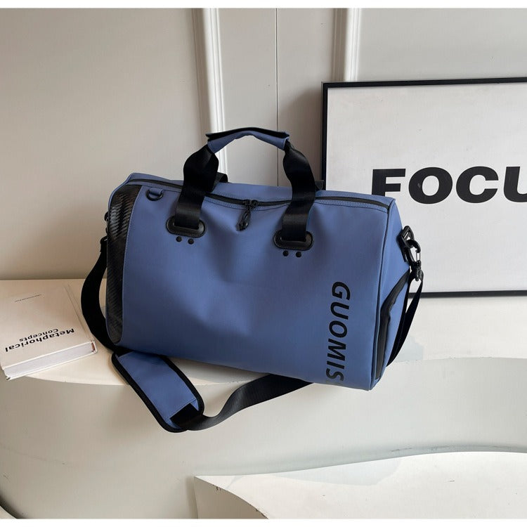 Unisex Nylon Travel Bag Large Capacity Waterproof Gym Bag Multi-functional Sports Weekend Bag Light Weight Travel Bag