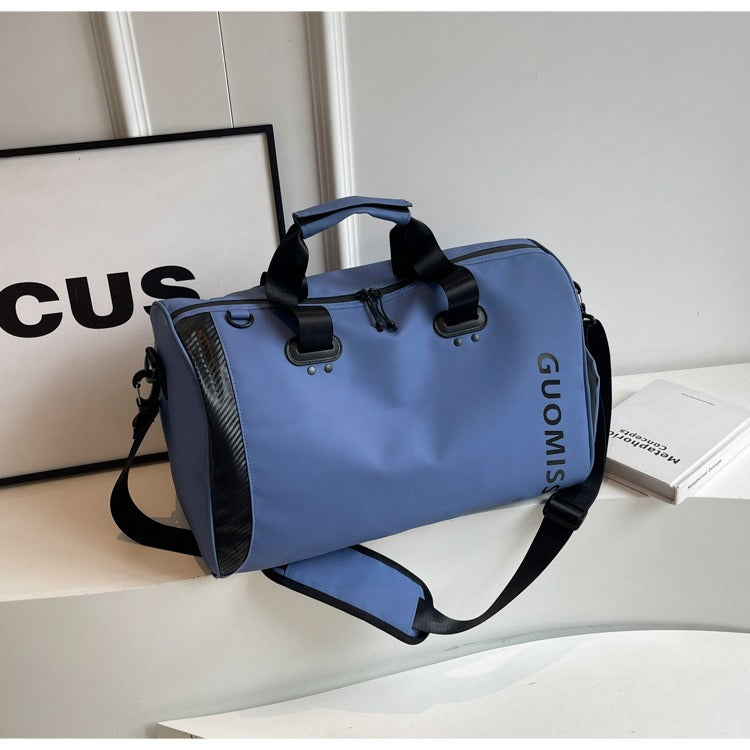 Unisex Nylon Travel Bag Large Capacity Waterproof Gym Bag Multi-functional Sports Weekend Bag Light Weight Travel Bag