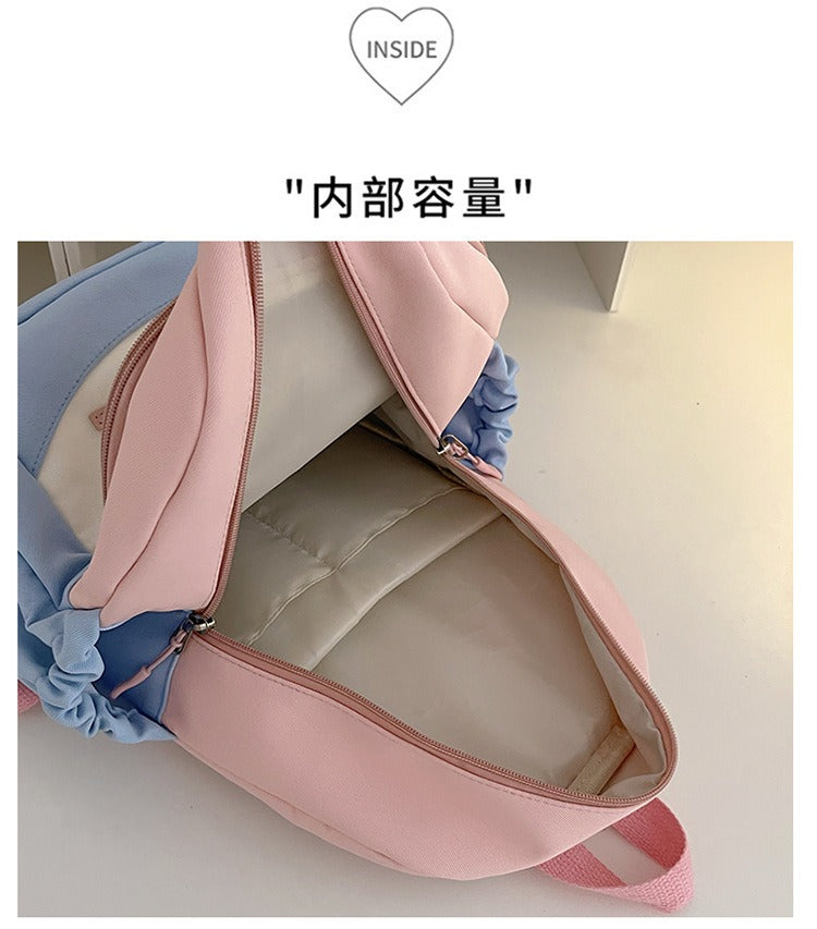 Study Backpack, Small Backpack for Children, Travel Backpack for Girls, Elementary School Students, Spring Outing, Lightweight