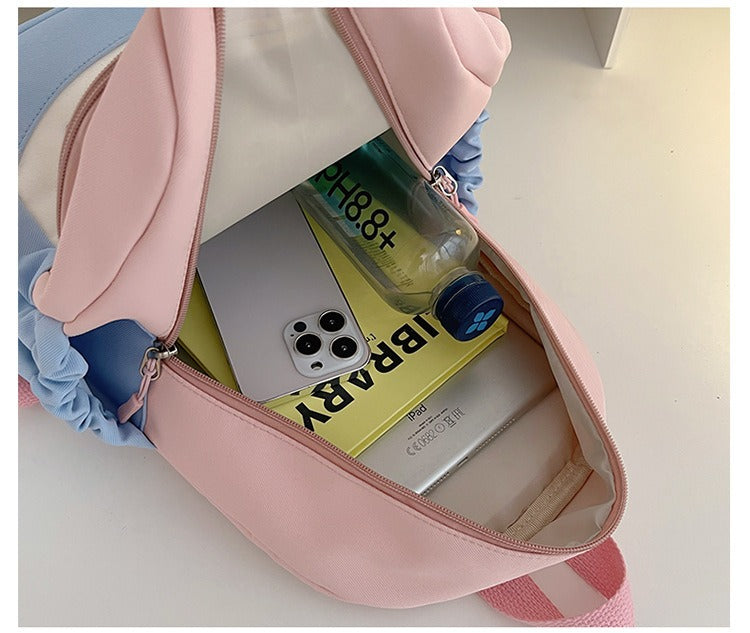 Study Backpack, Small Backpack for Children, Travel Backpack for Girls, Elementary School Students, Spring Outing, Lightweight