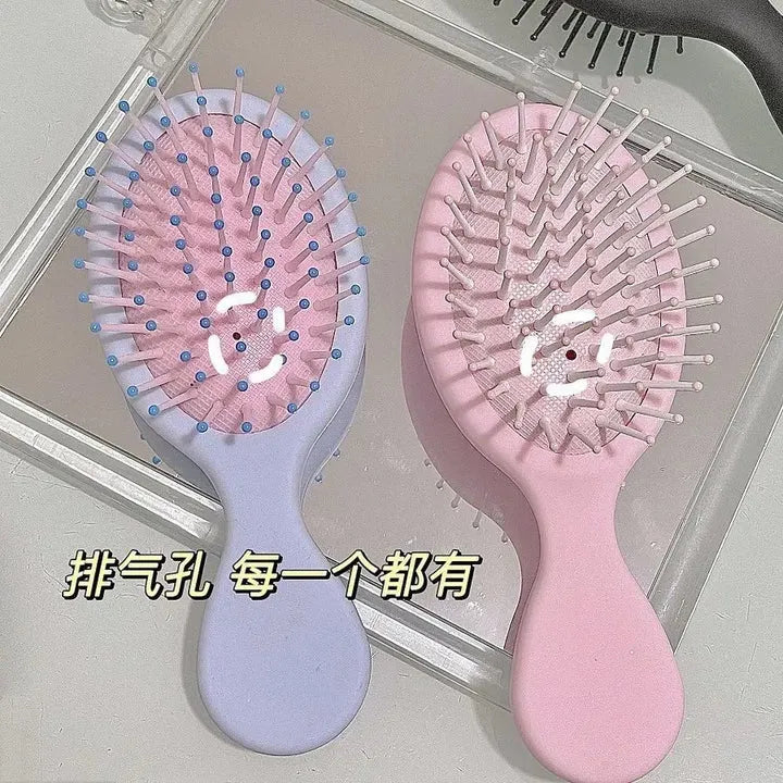 Hello Kitty Air Cushion Comb Sanrio Kuromi Cinnamoroll Air Cushion Comb Kawaii Hello Kitty Y2k Things Black Portable Combs Girls