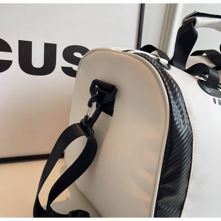 Unisex Nylon Travel Bag Large Capacity Waterproof Gym Bag Multi-functional Sports Weekend Bag Light Weight Travel Bag