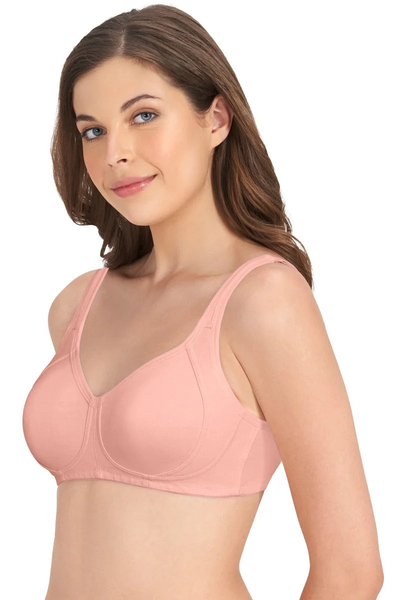 Cool Contour Non-padded Non-wired Support Bra - Impatiens-Pink(Available)