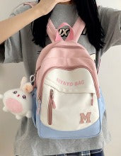 Study Backpack, Small Backpack for Children, Travel Backpack for Girls, Elementary School Students, Spring Outing, Lightweight