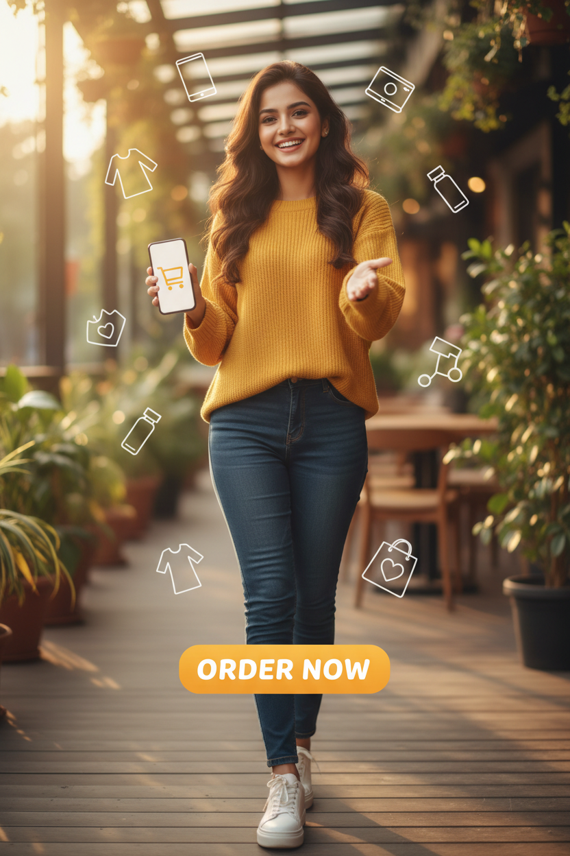 Order Now Banner - Vertical